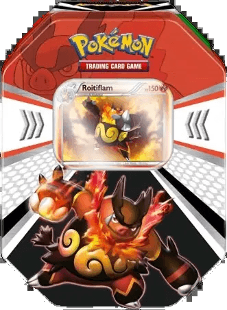 Evolved Battle Action Emboar Tin