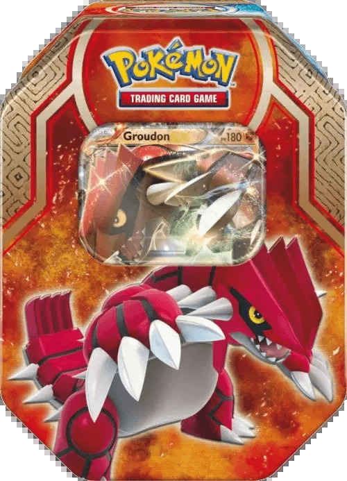 Legends of Hoenn Tin Groudon-EX