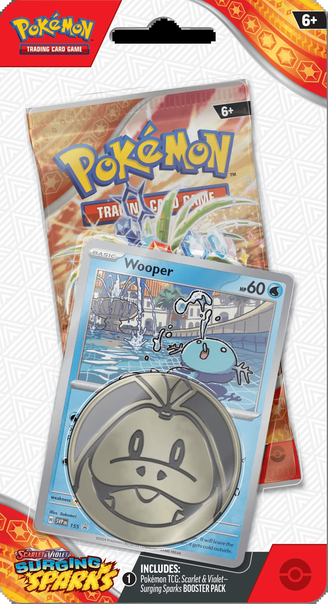 Surging Sparks - Wooper 1-Pack Blister