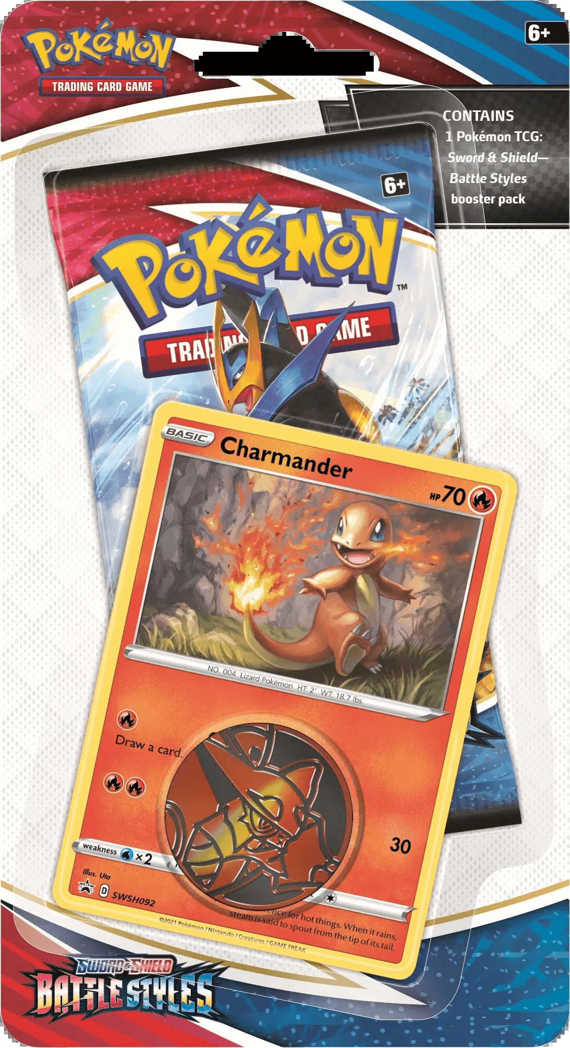 Battle Styles - Charmander 1-Pack Blister