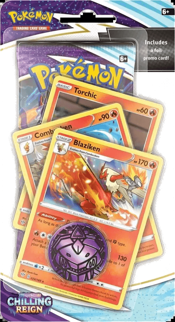Chilling Reign - Blaziken Premium Checklane Blister