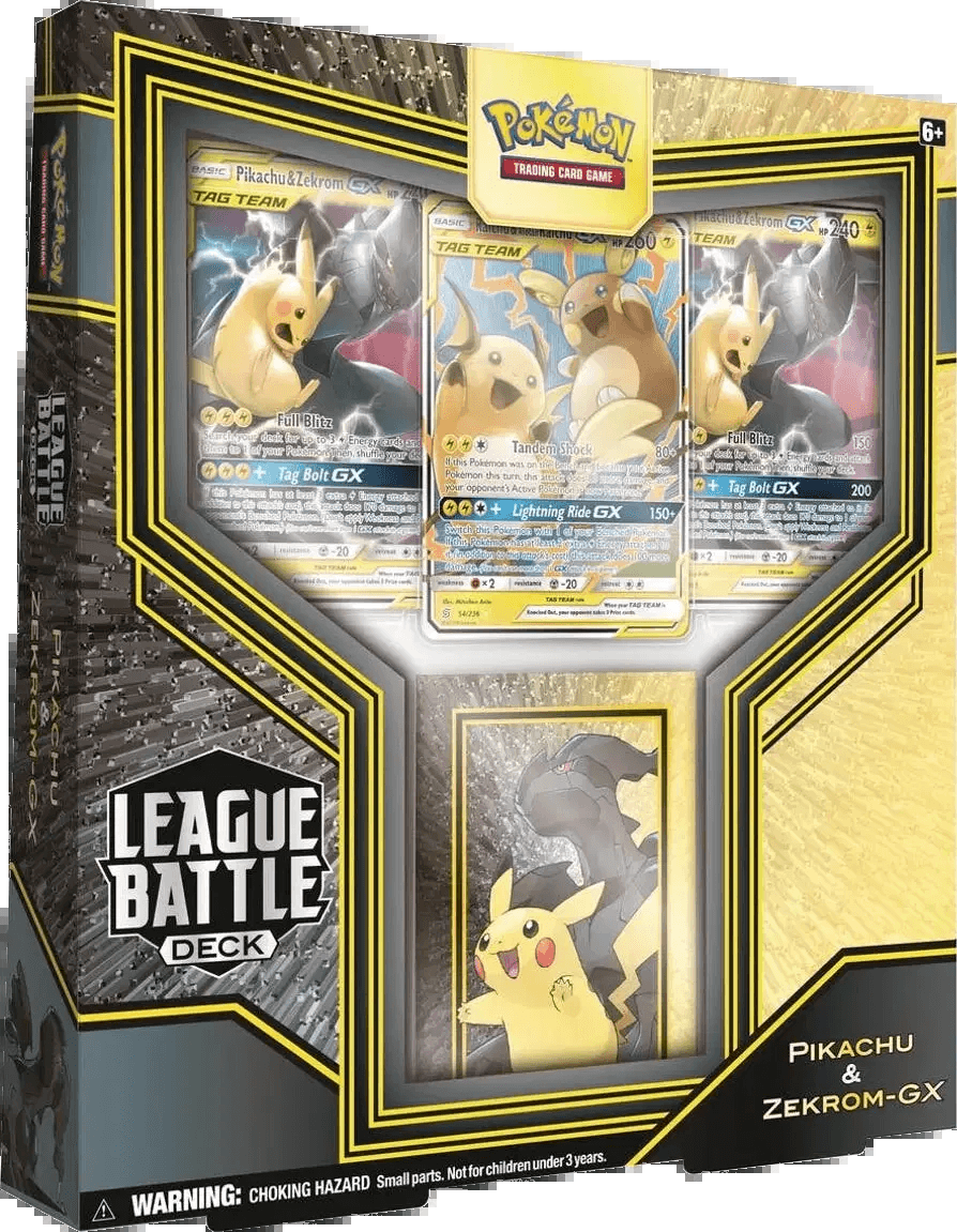 Pikachu & Zekrom-GX League Battle Deck
