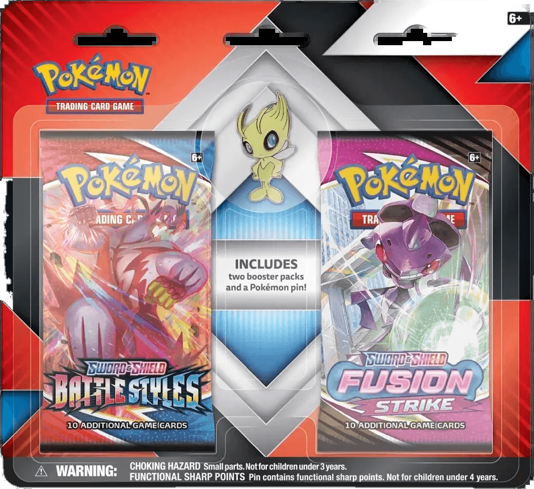 Celebi Collector's Pin 2-Pack Blister