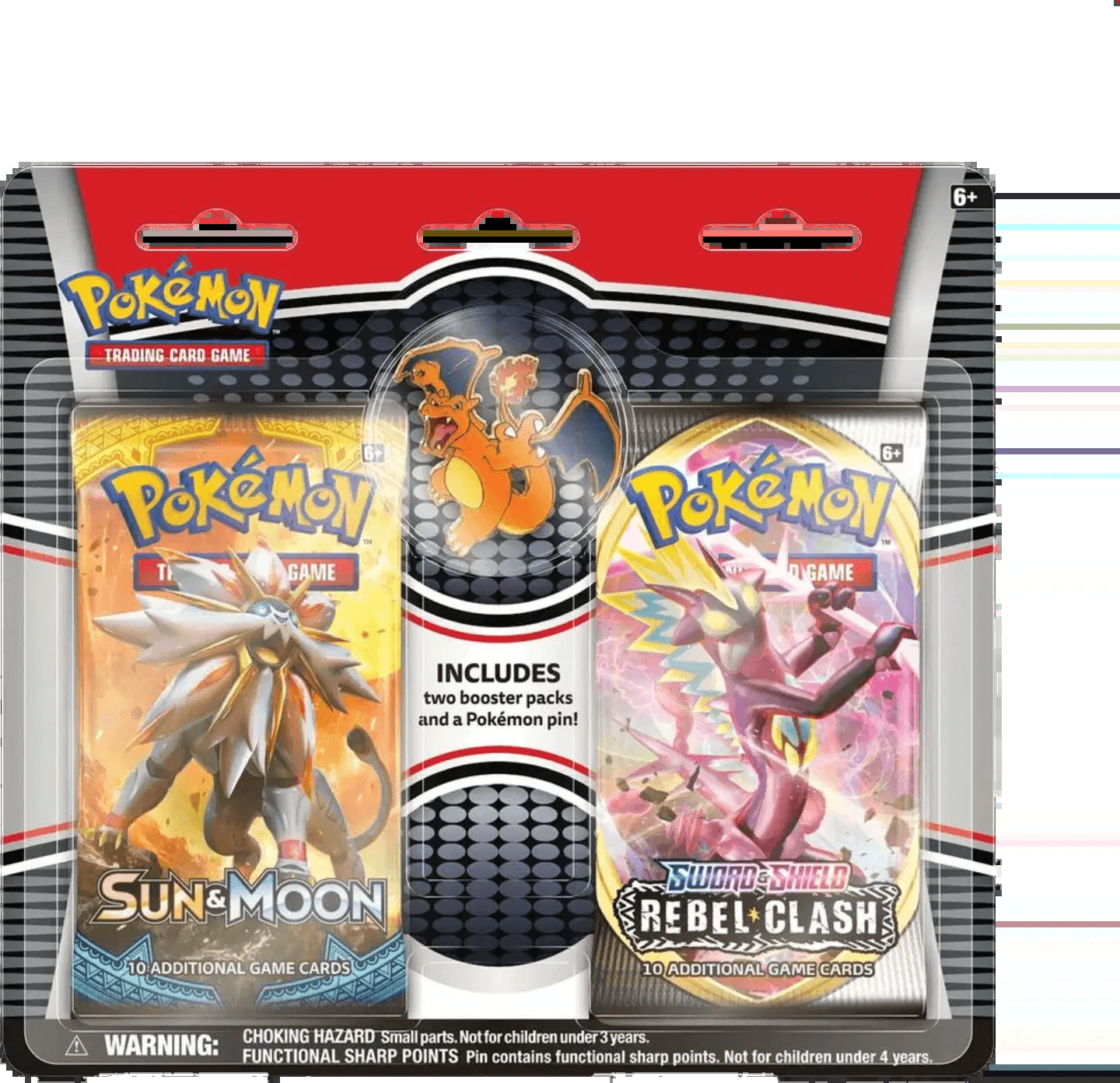 Charizard Pin 2-Pack Blister