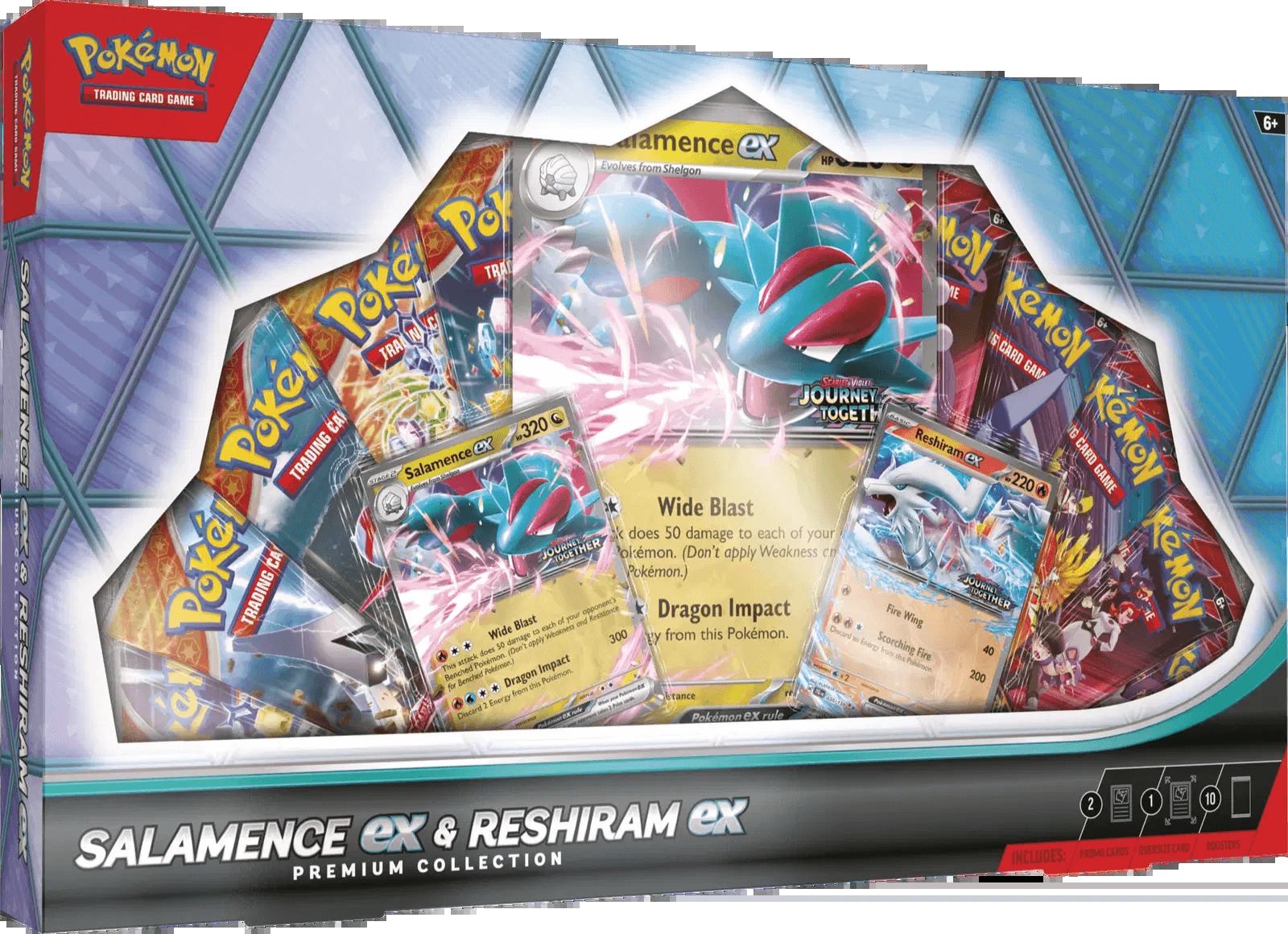 Salamence ex & Reshiram ex Premium Collection