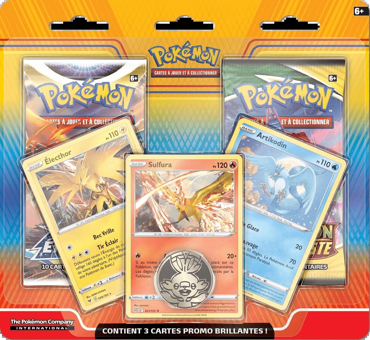 Enhanced Two Pack Blister: Articuno, Zapdos & Moltres