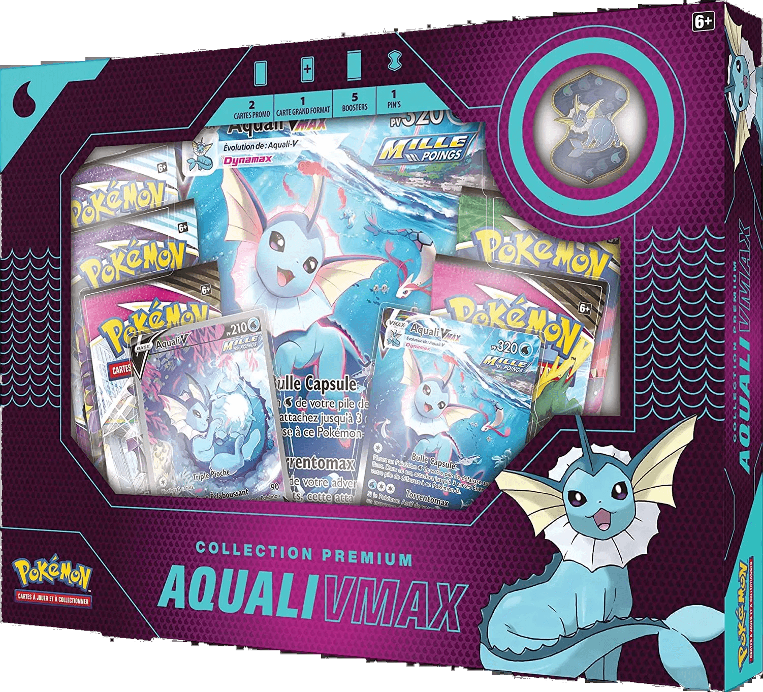 Vaporeon VMAX Premium Collection