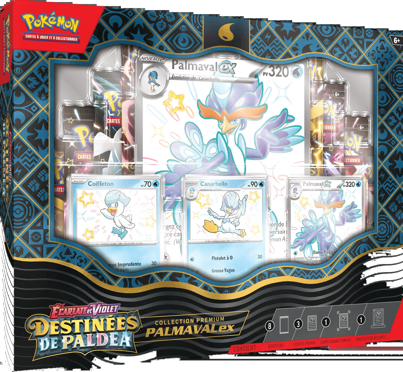 Paldean Fates Premium Collections Quaquaval-ex