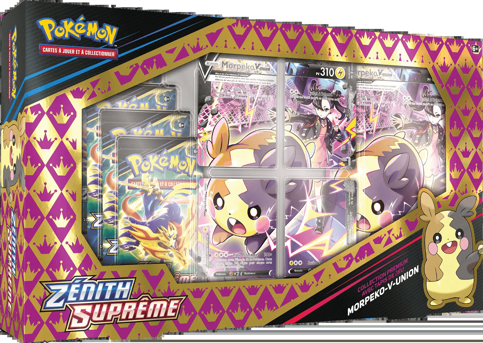 Crown Zenith Premium Playmat Collection Morpeko V-UNION