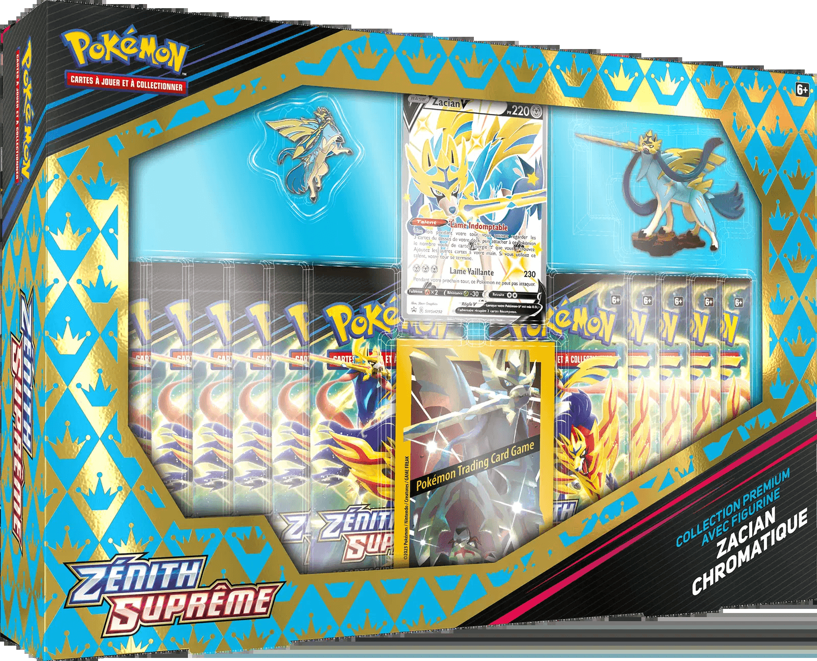 Crown Zenith Premium Figure Collection Shiny Zacian