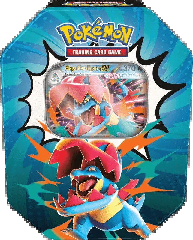 Ascended Heroes Méga-Feraligatr ex Tin