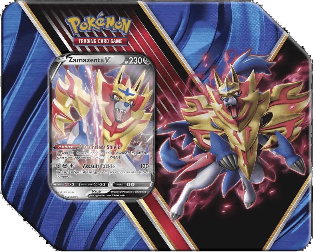 Legends of Galar Tin Zamazenta-V 🇺🇸