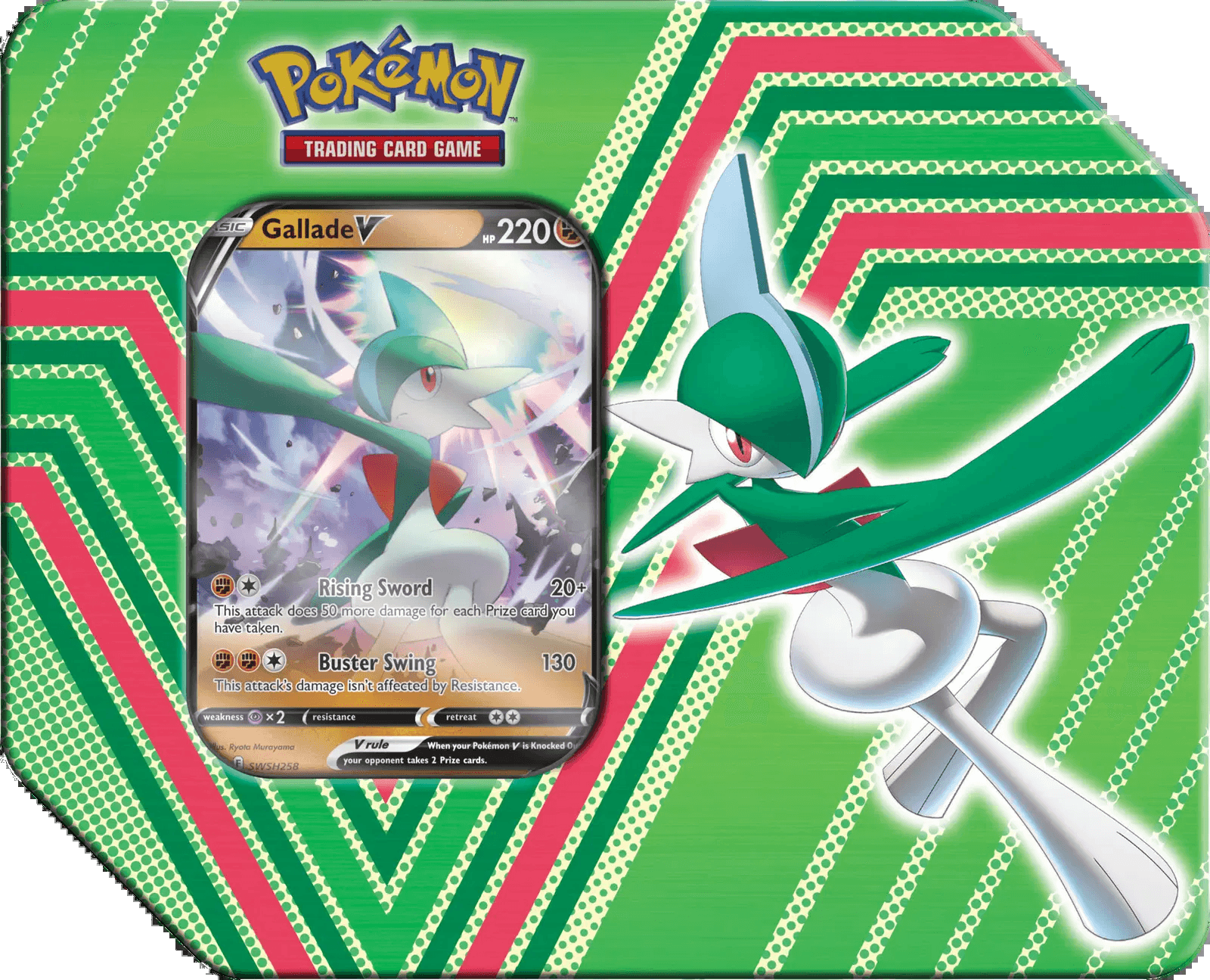 Hidden Potential Gallade-V Tin 🇺🇸