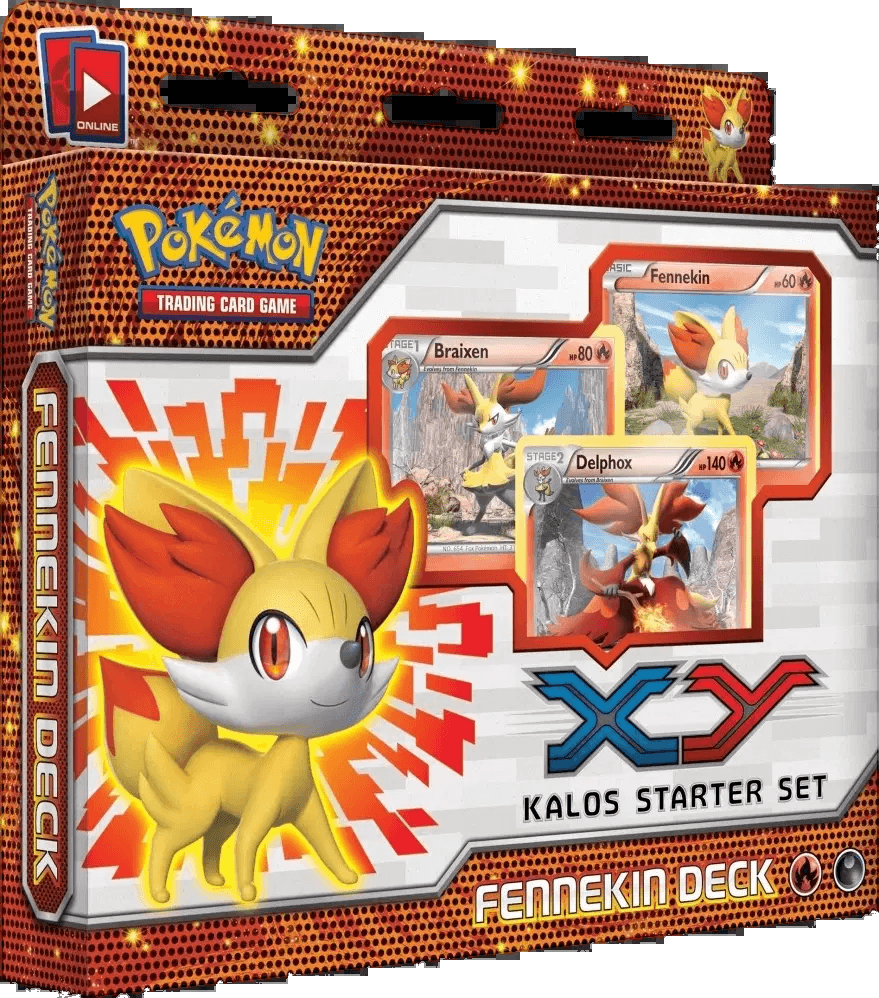 Fennekin Kalos Starter Set Deluxe Deck