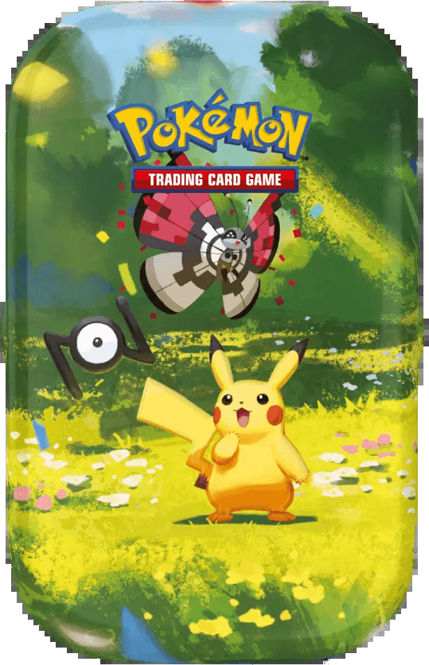 30th Celebration Mini Tin - Pikachu and Vivillon