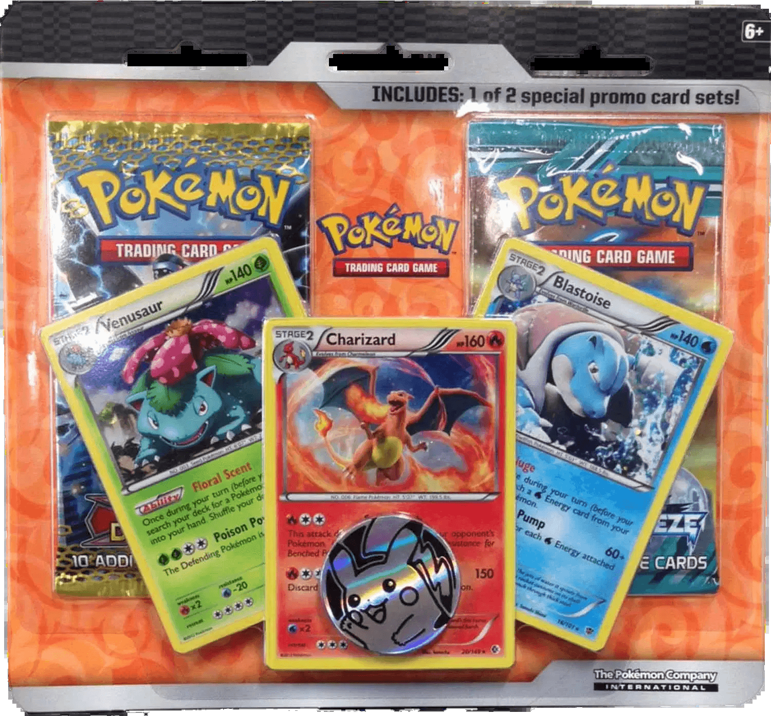 XY - Kanto Starters 2-Pack Blister - Black & White
