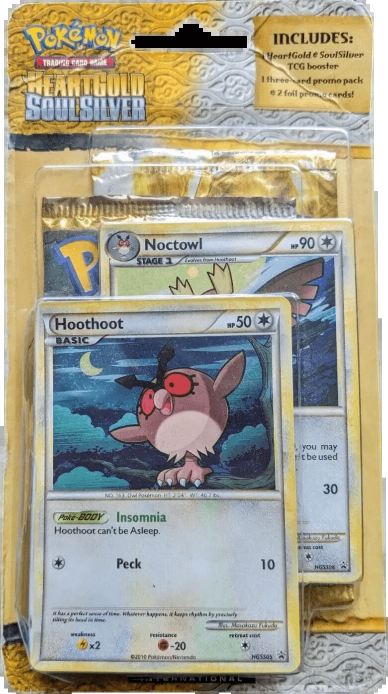 HeartGold SoulSilver Noctowl 2-Pack Blister