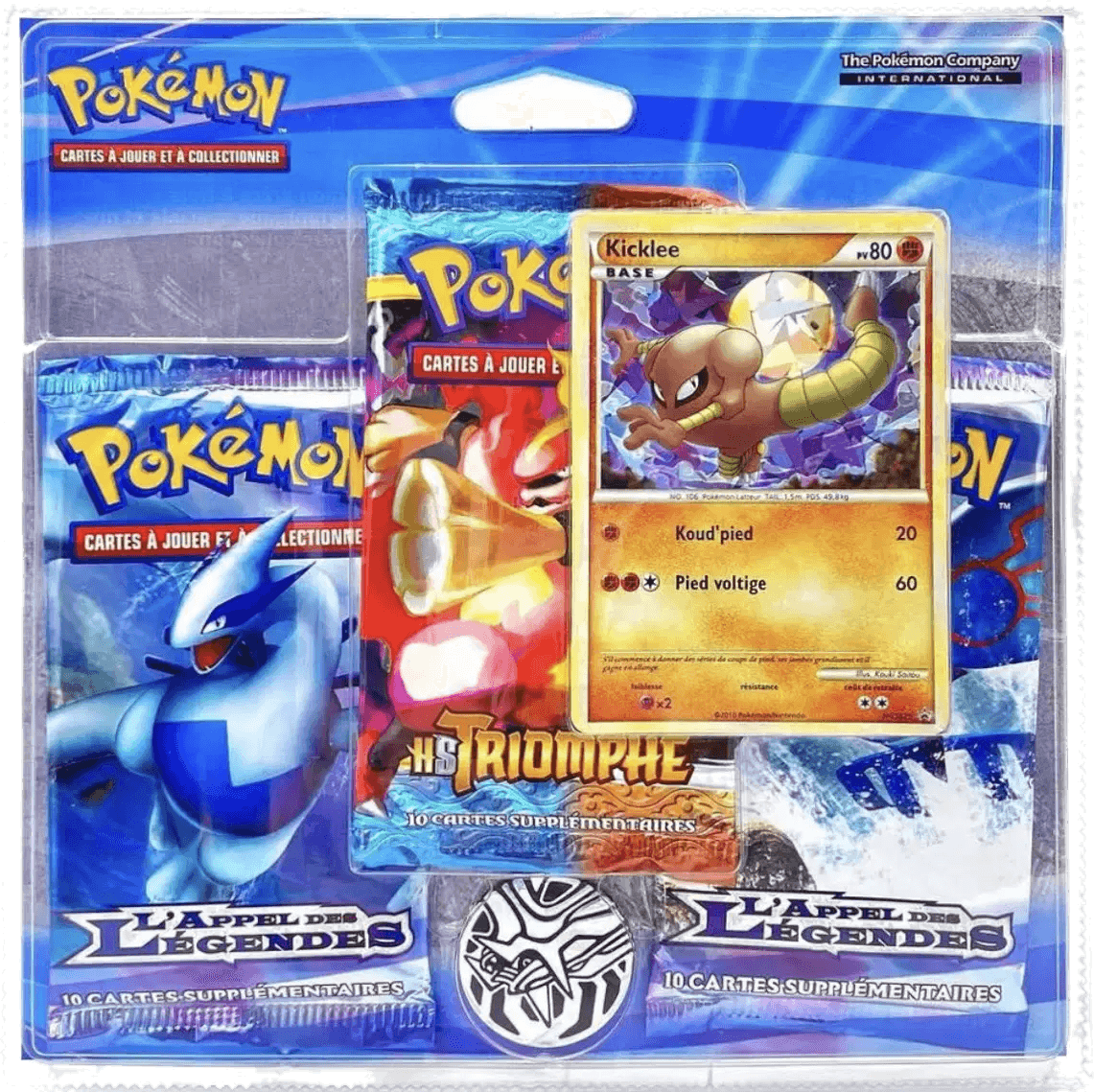 Call of Legends Hitmonlee 3-Pack Blister