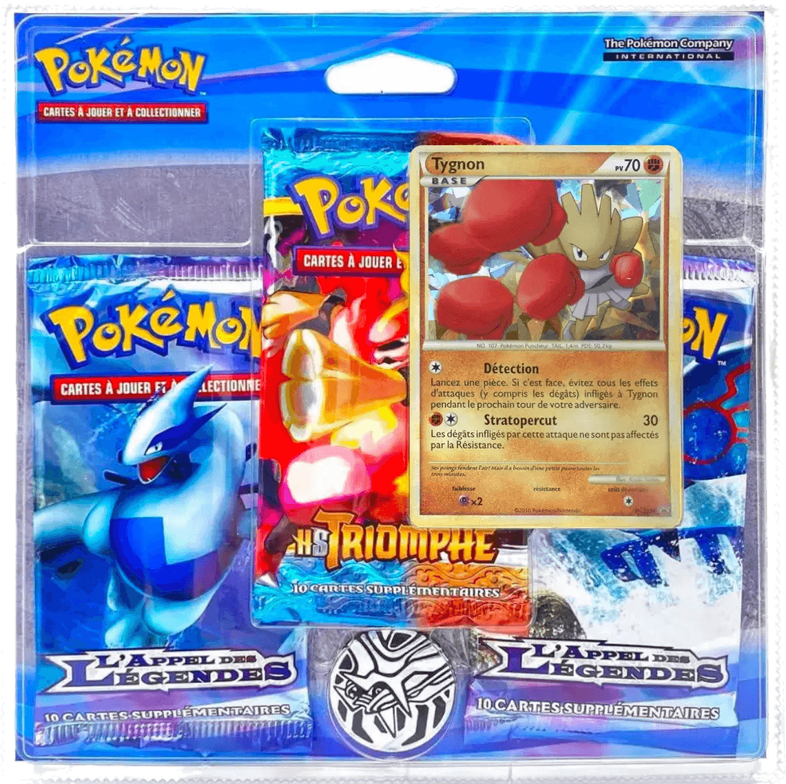 Call of Legends Hitmonchan 3-Pack Blister