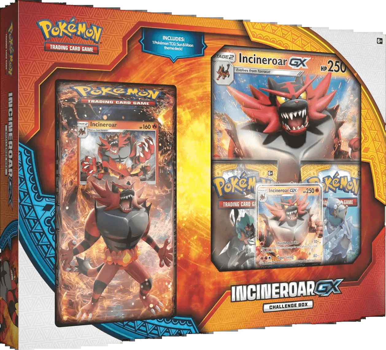 Incineroar-GX Challenge Box + Jumbo
