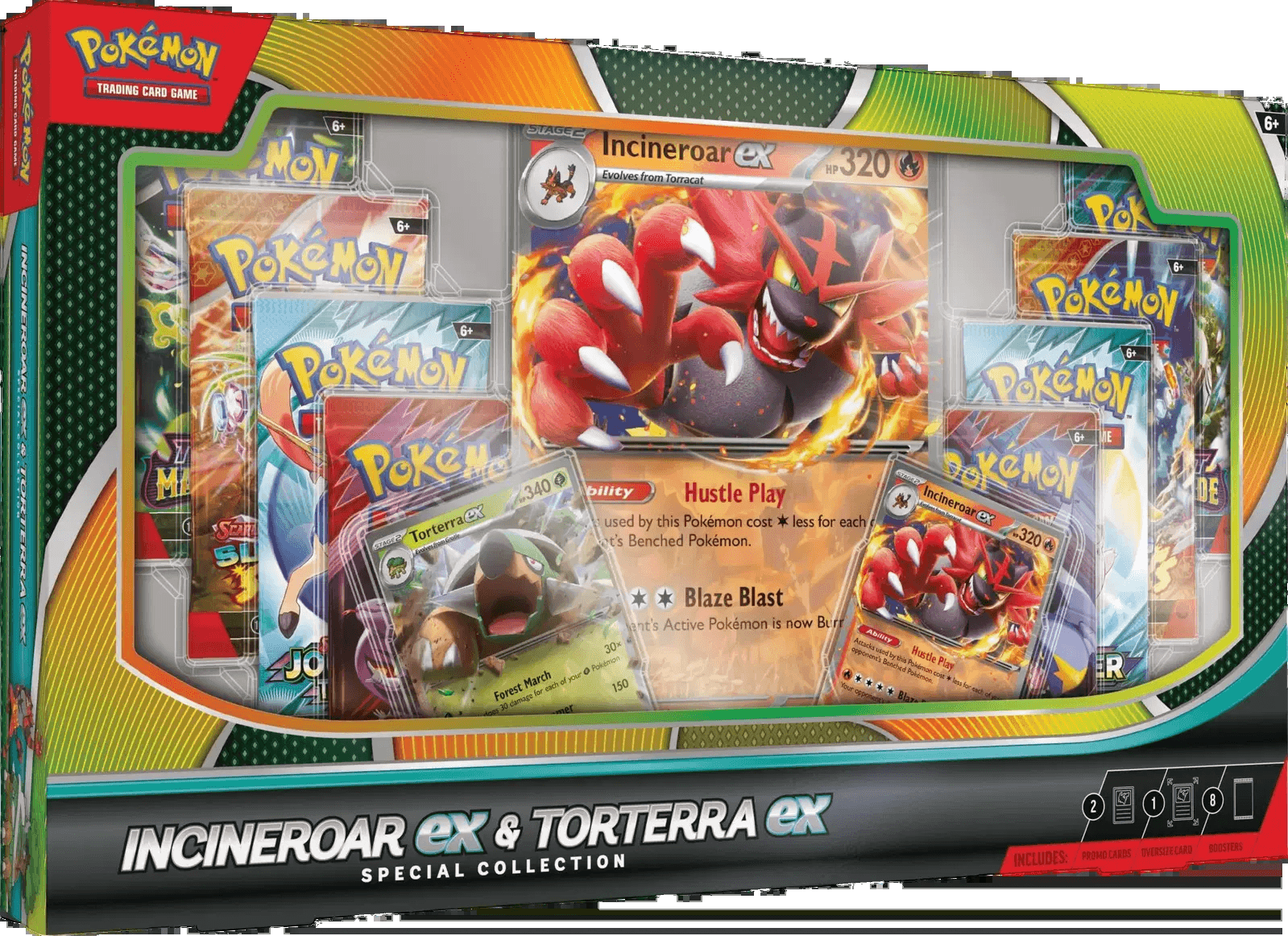 Incineroar-ex & Torterra-ex Special Collection 🇺🇸