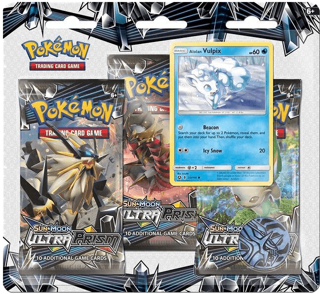 Ultra Prism 3 Pack Blister [Alolan Vulpix]