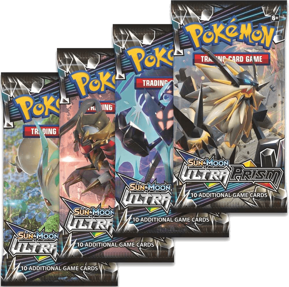 Ultra Prism Booster Pack Art Bundle [Set of 4]