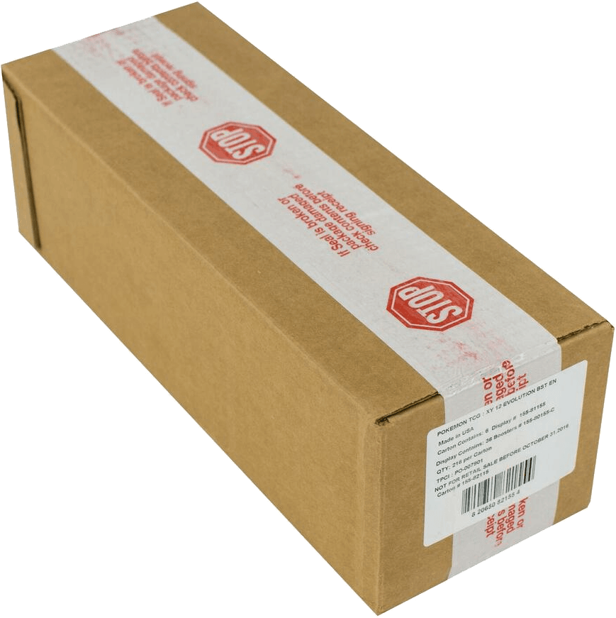 XY Evolutions Booster Box Case
