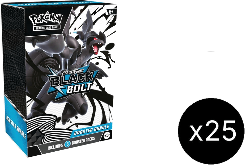 Black Bolt Booster Bundle Case