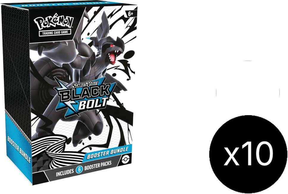 Black Bolt Booster Bundle Display