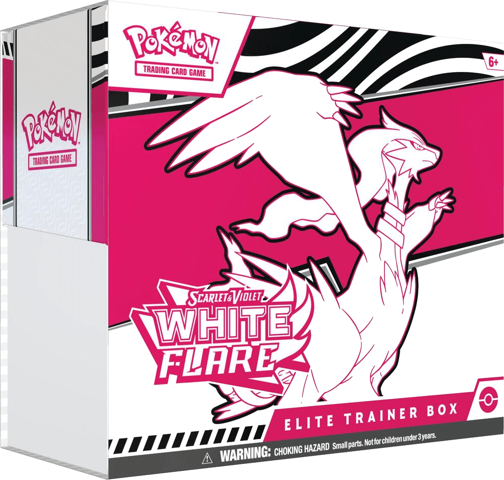 White Flare Elite Trainer Box