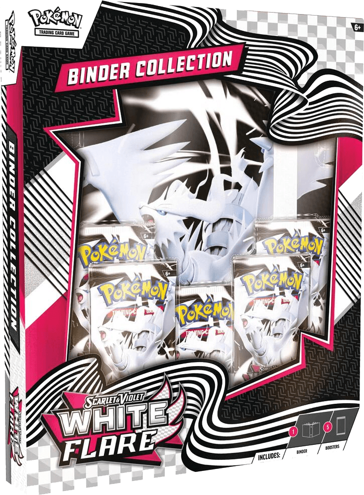 White Flare Binder Collection
