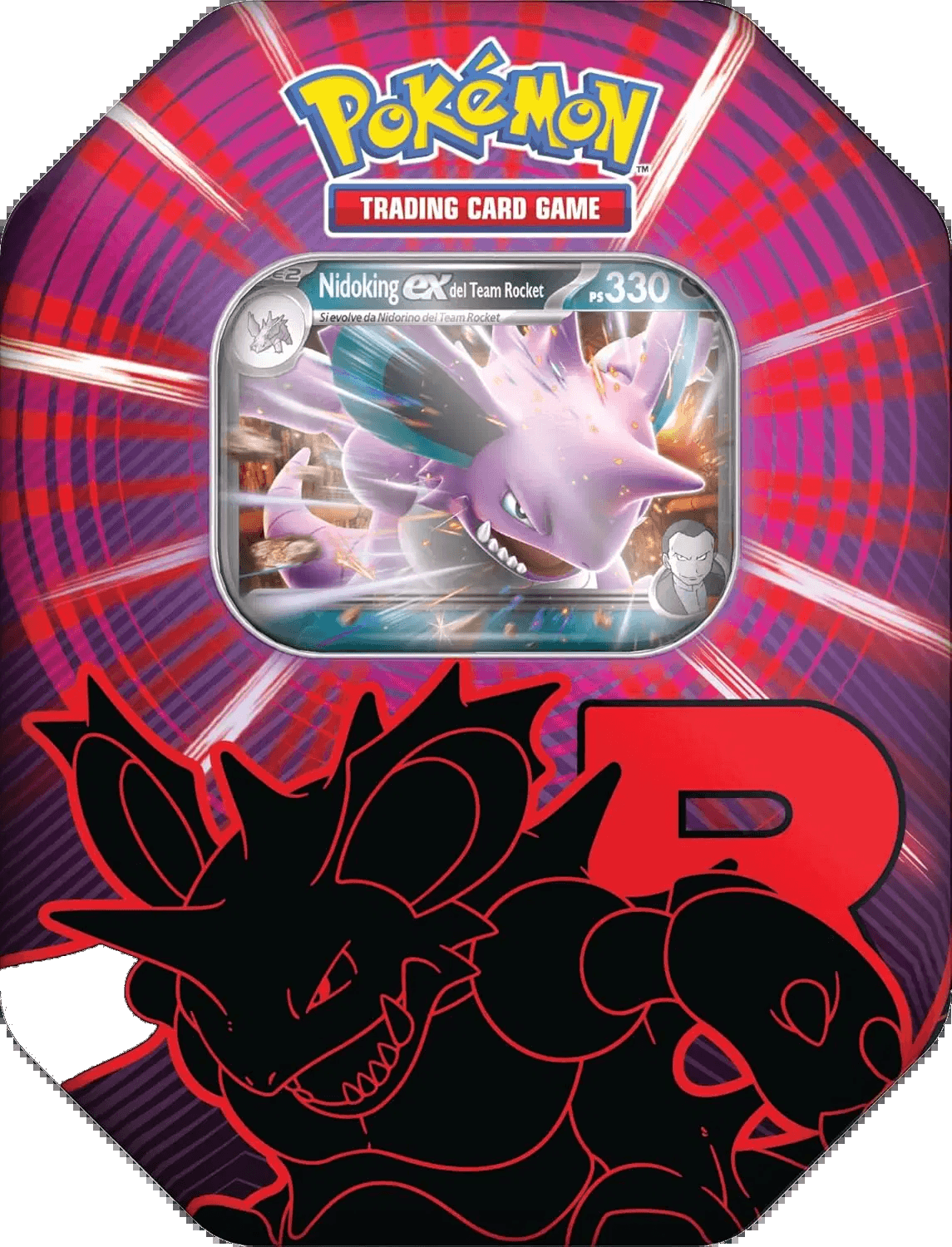 Team Rocket Tin [Team Rocket's Nidoking ex]