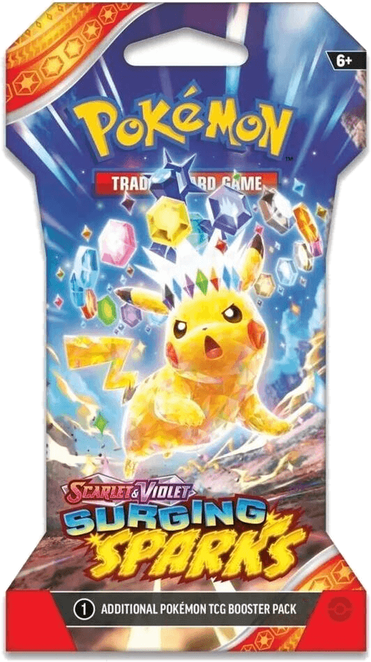 Surging Sparks Sleeved Booster Pack