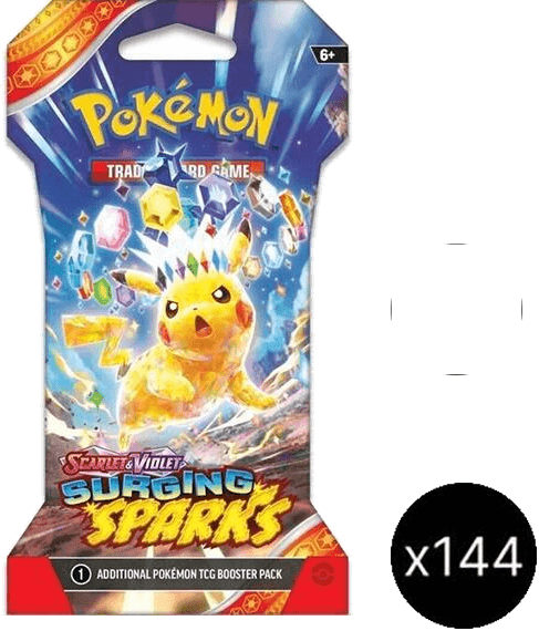 Surging Sparks Sleeved Booster Pack Case