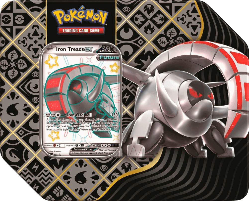 Paldean Fates Tin [Iron Treads ex]