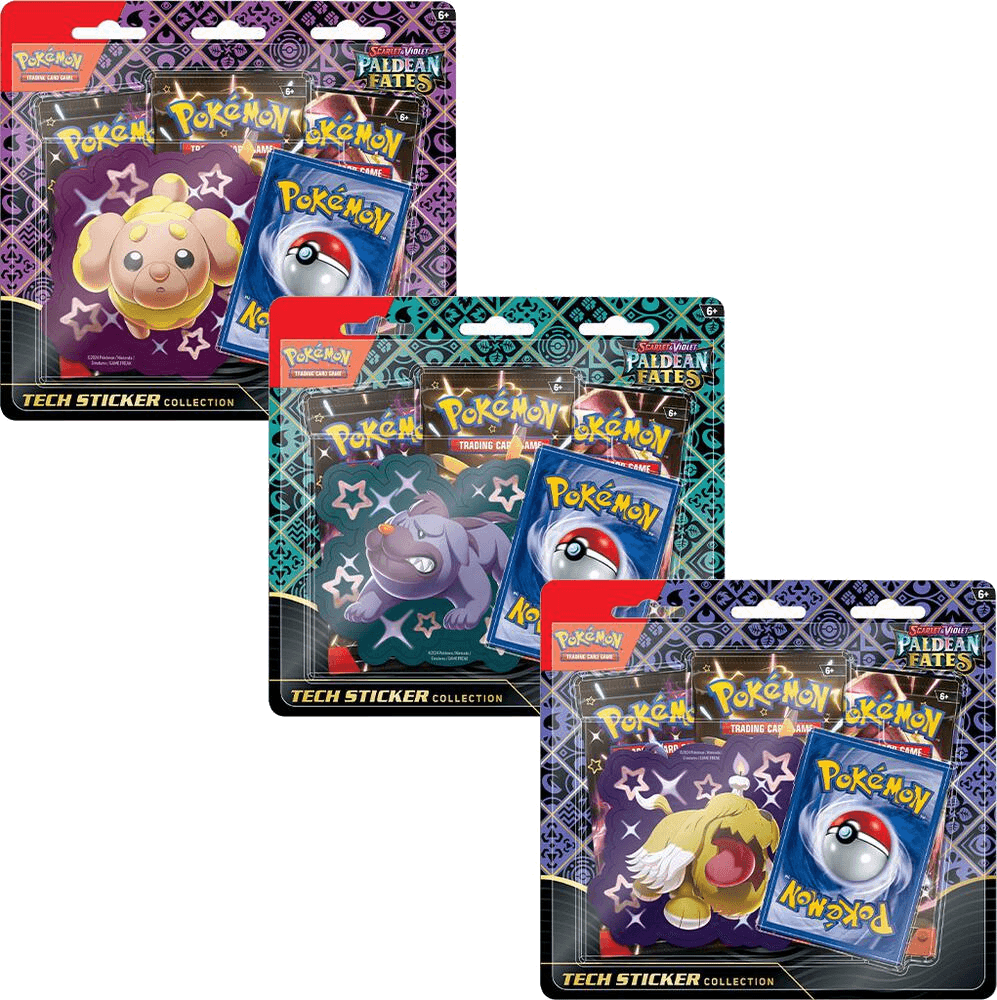 Paldean Fates Tech Sticker Collections [Set of 3]