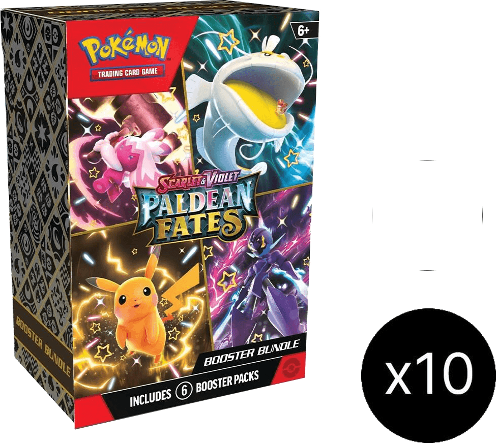 Paldean Fates Booster Bundle Display