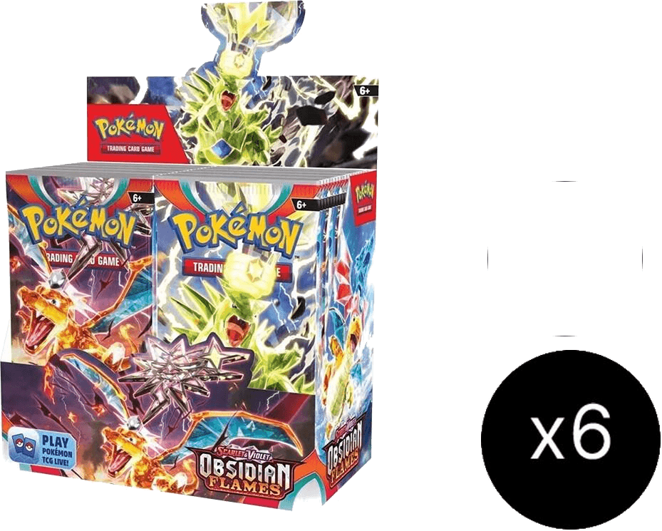 Obsidian Flames Booster Box Case