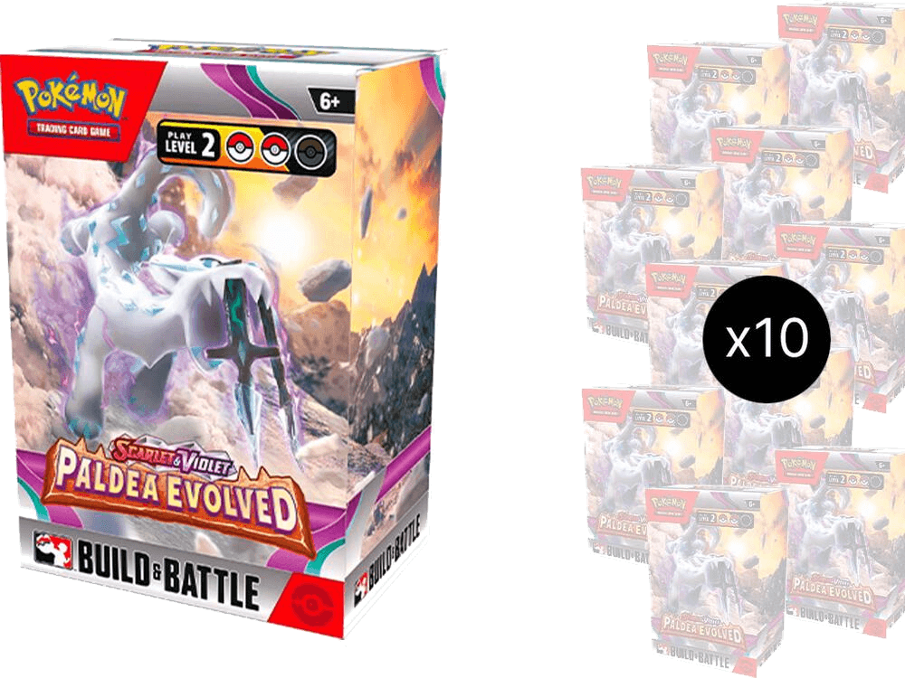 Paldea Evolved Build & Battle Box Display