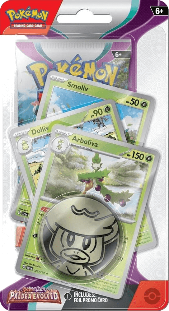 Paldea Evolved Premium Checklane Blister [Arboliva]