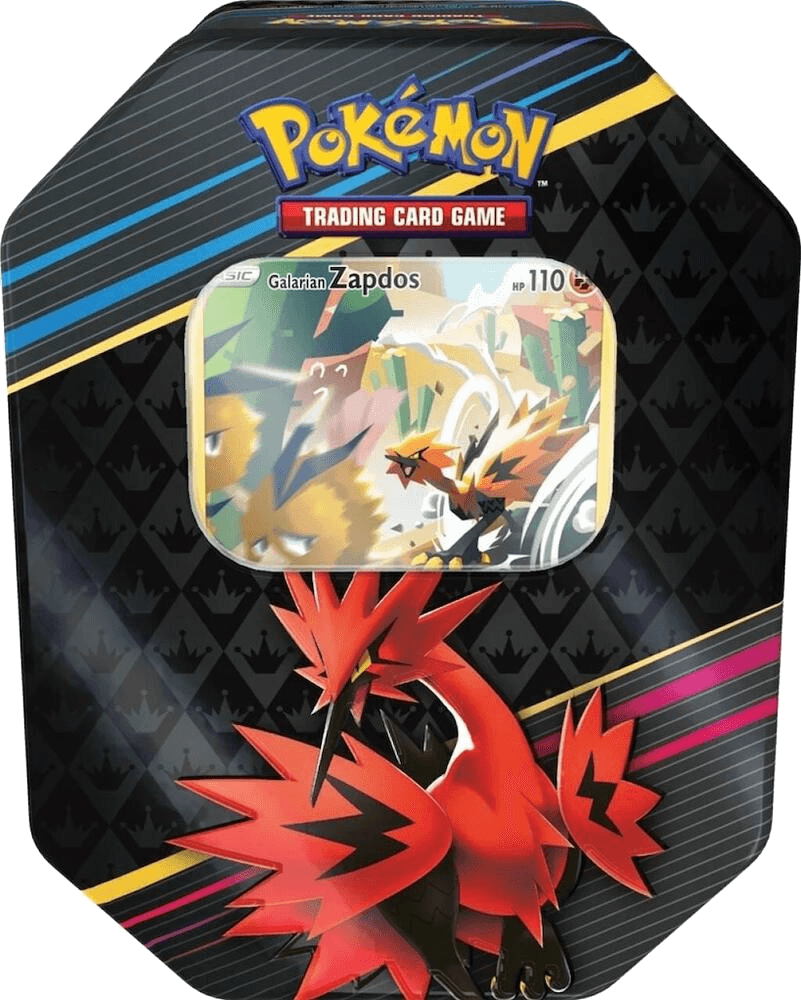 Crown Zenith Tin [Galarian Zapdos] (International Version)
