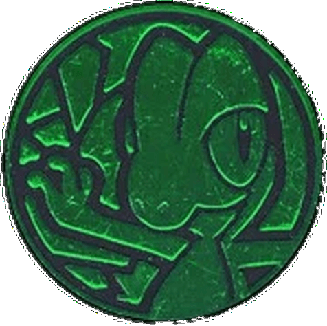 EX Sandstorm: Treecko Coin (Oasis Theme Deck)