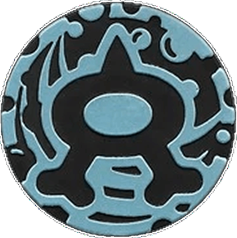 EX Team Magma vs Team Aqua: Team Aqua emblem Coin (Team Aqua Theme Deck)