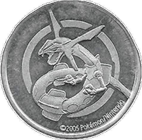 Rayquaza Coin (May 2005 Player Rewards)