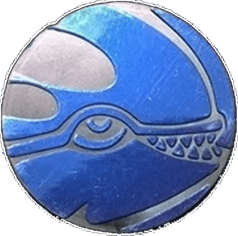 EX Crystal Guardians: Kyogre Coin (Storm Surge and Earth Shower Theme Decks)