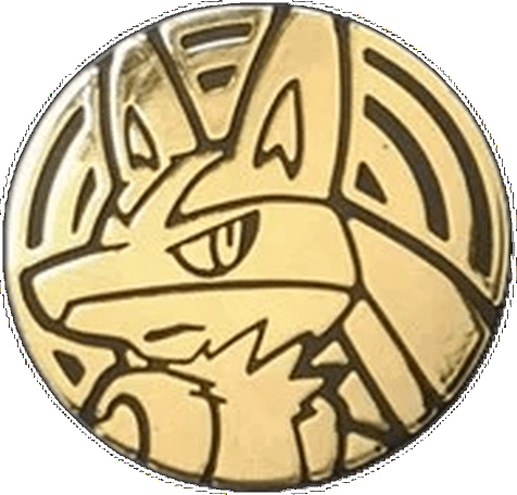 Lucario Coin (Secret Wonders Battle Roads)