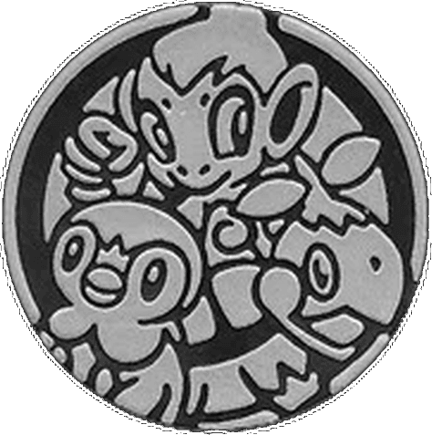 Majestic Dawn: DP Starters Coin (Forest Force)