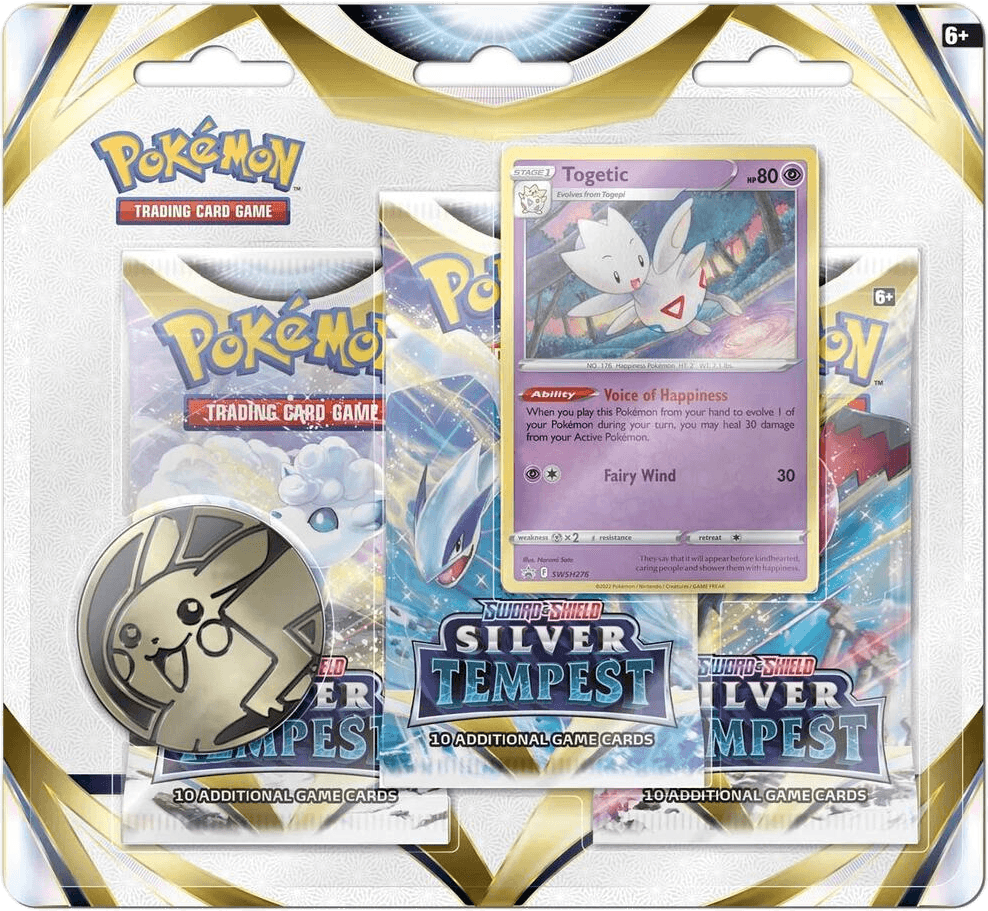Silver Tempest 3 Pack Blister [Togetic]