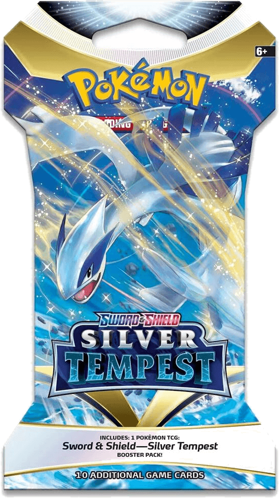 Silver Tempest Sleeved Booster Pack